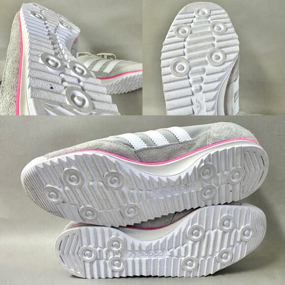 Adidas Originals SL 72 retro style sneaker gray/pink/purple Womens Size 8.5 UK 7 - Picture 15 of 16